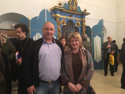 Встреча руководителей реабилитационных центров МАЯК и Неугасимая Надежда в Новодевичьем монастыре